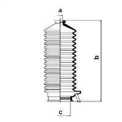 Joint-soufflet, direction