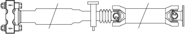 Arbre de transmission, entraînement essieux