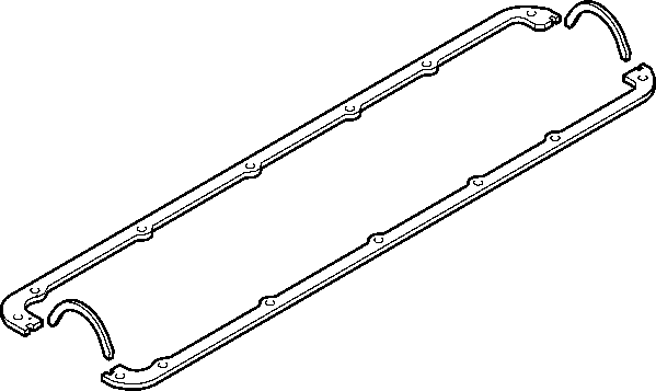 Jeu de joints d'étanchéité, couvercle de culasse