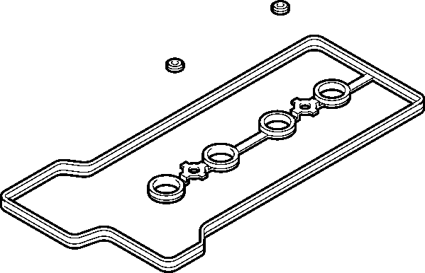 Jeu de joints d'étanchéité, couvercle de culasse