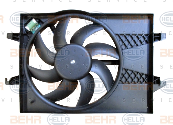 Ventilateur, refroidissement du moteur