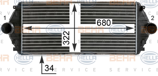 Intercooler, échangeur