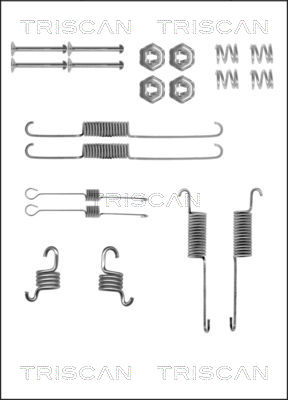 Kit d'accessoires, mâchoire de frein