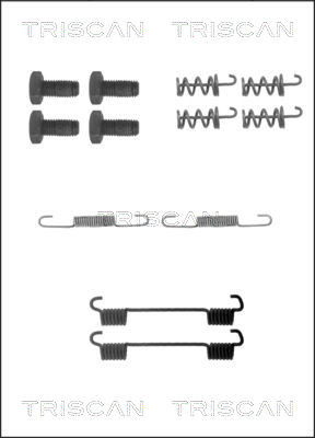 Kit d'accessoires, mâchoires de frein de stationnement