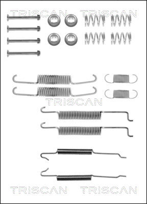 Kit d'accessoires, mâchoire de frein