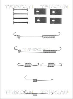 Kit d'accessoires, mâchoire de frein