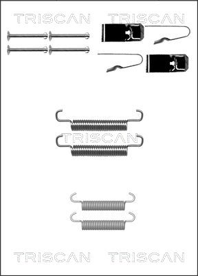 Kit d'accessoires, mâchoires de frein de stationnement