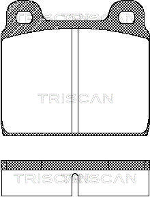 Kit de plaquettes de frein, frein à disque