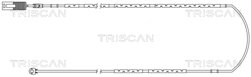 Contact d'avertissement, usure des plaquettes de frein