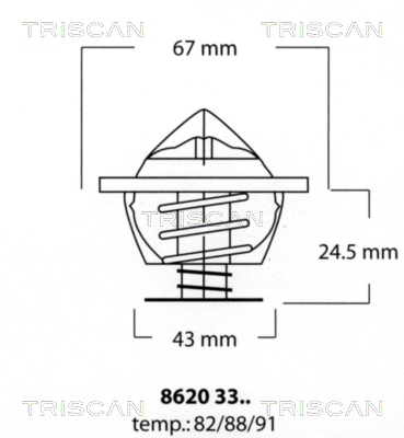 Thermostat d'eau