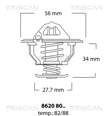 Thermostat d'eau