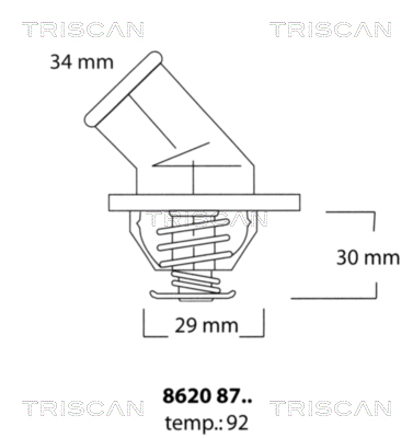 Thermostat d'eau