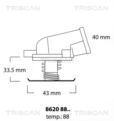 Thermostat d'eau