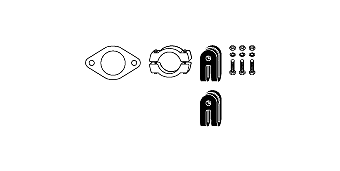 Kit d'assemblage, système d'échappement