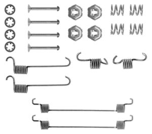 Kit d'accessoires, mâchoire de frein