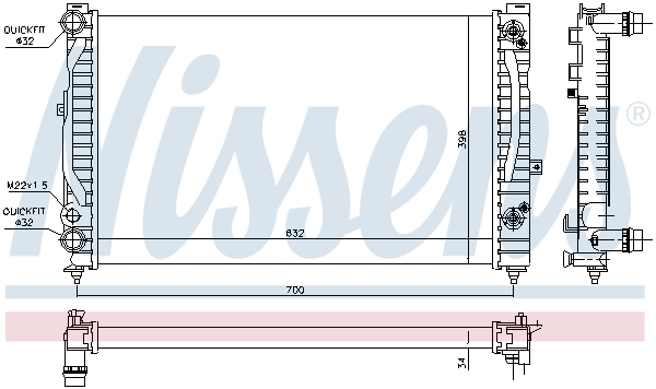 Radiateur, refroidissement du moteur