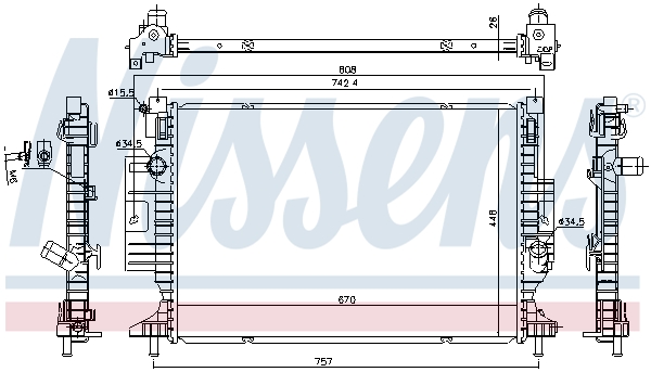 Radiateur, refroidissement du moteur