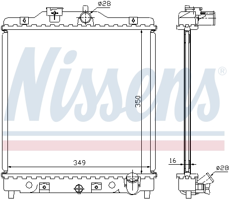 Radiateur, refroidissement du moteur