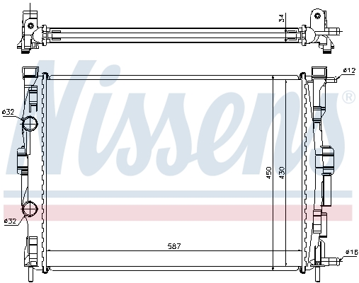 Radiateur, refroidissement du moteur