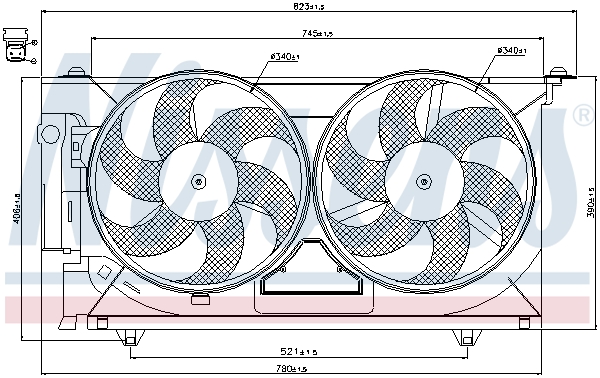 Ventilateur, refroidissement du moteur