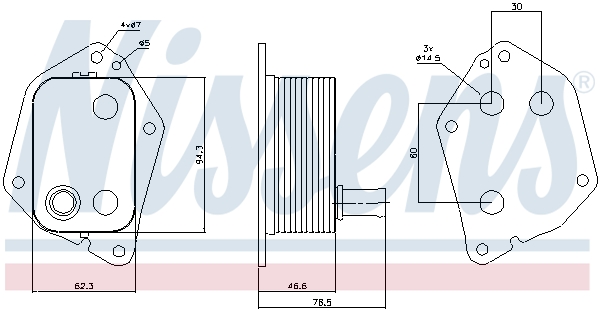 Radiateur d'huile