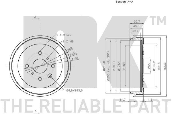 Tambour de frein