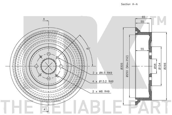 Tambour de frein