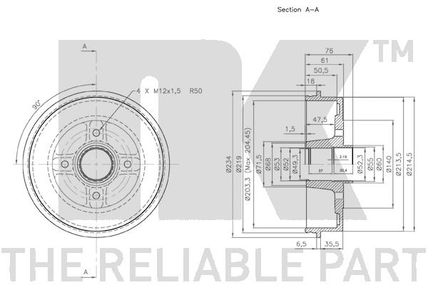 Tambour de frein