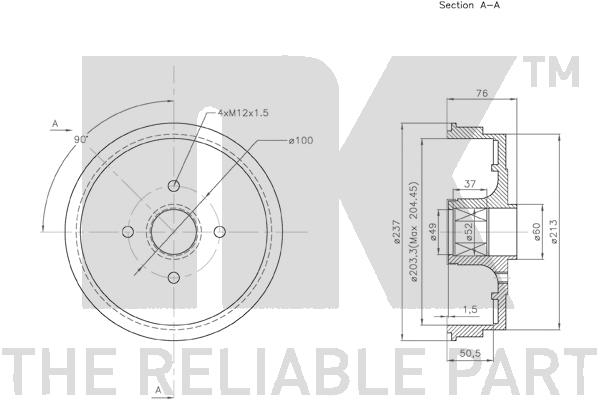 Tambour de frein