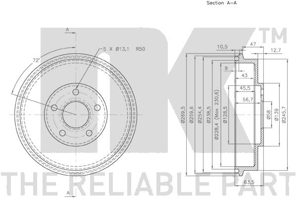 Tambour de frein