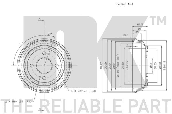 Tambour de frein