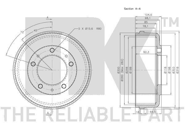 Tambour de frein