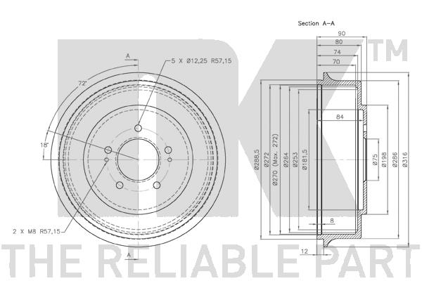 Tambour de frein