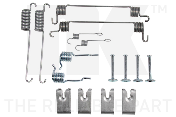 Kit d'accessoires, mâchoires de frein de stationnement