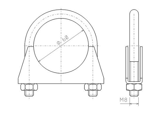 Pièce de serrage, échappement