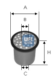 Filtre à carburant