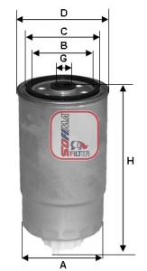 Filtre à carburant