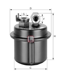 Filtre à carburant