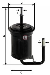 Filtre à carburant