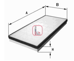 Filtre, air de l'habitacle