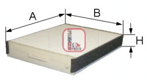 Filtre, air de l'habitacle