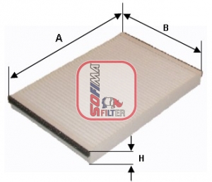 Filtre, air de l'habitacle