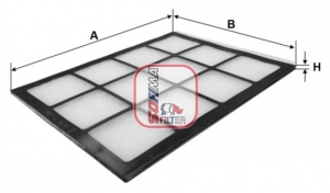 Filtre, air de l'habitacle