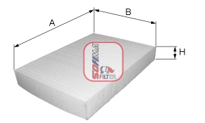 Filtre, air de l'habitacle