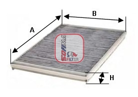 Filtre, air de l'habitacle