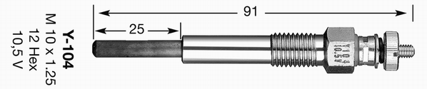 Bougie de préchauffage