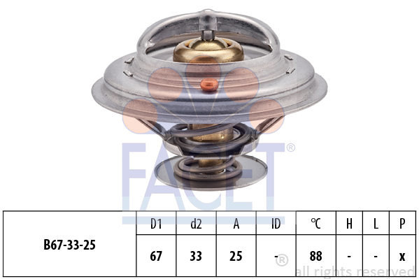 Thermostat d'eau