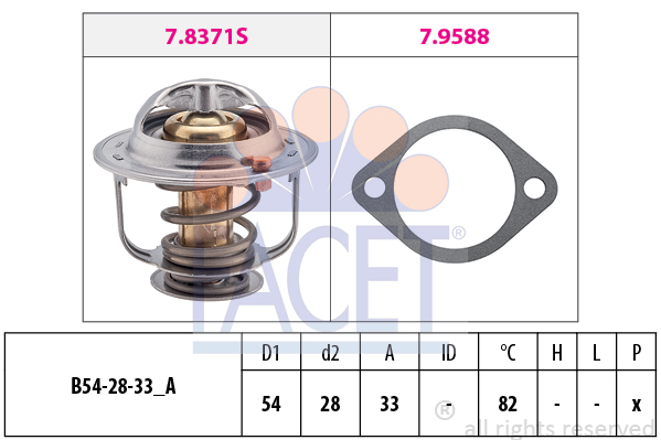 Thermostat d'eau