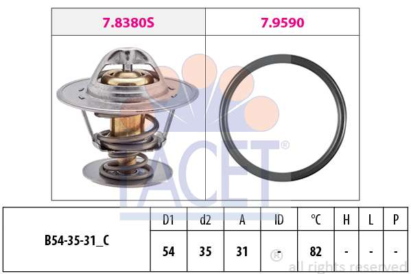 Thermostat d'eau