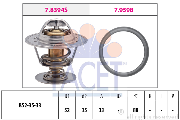 Thermostat d'eau